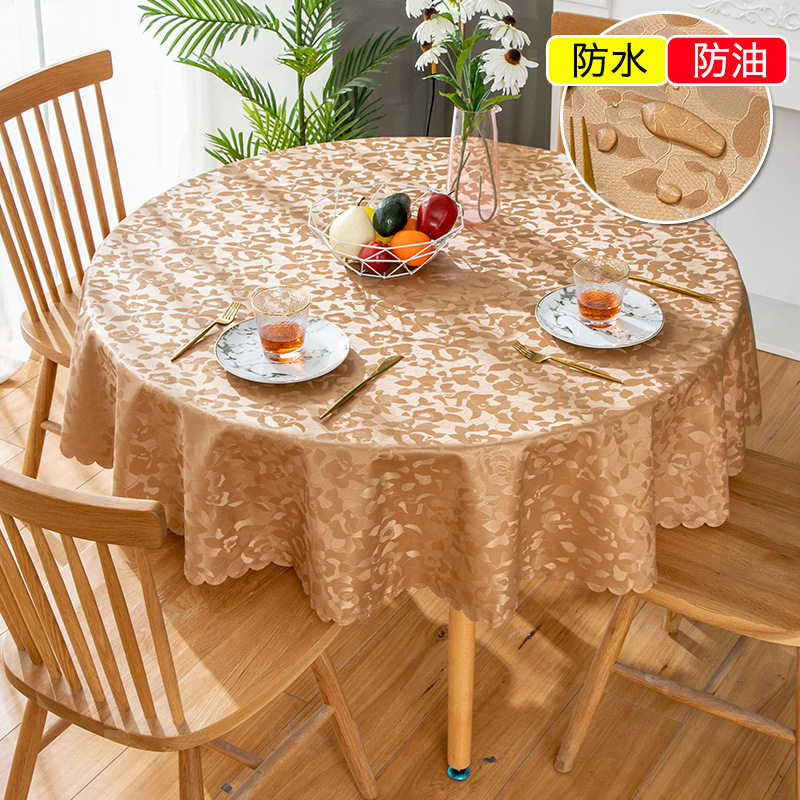 欧式防水防油防烫免洗桌布酒店