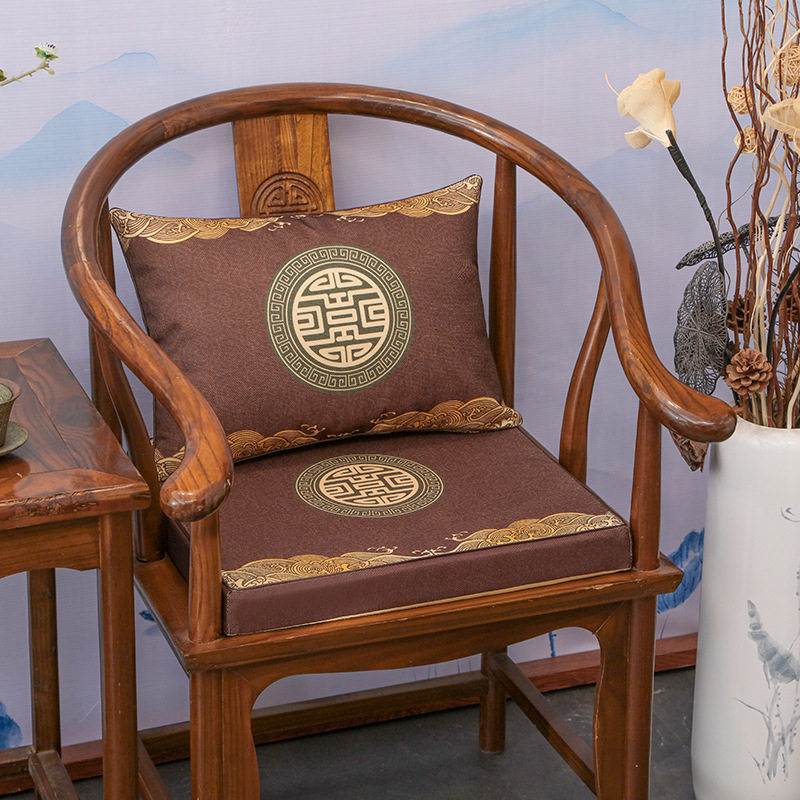 坐垫红木沙发海绵中式餐椅圈椅太师椅实木家具官帽椅子垫茶椅垫子