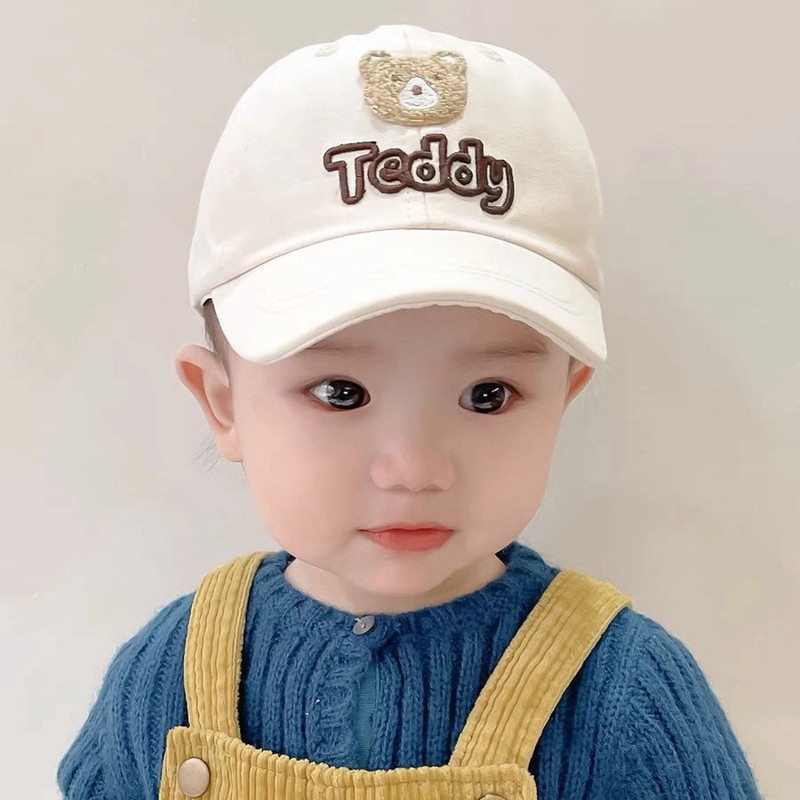 婴儿帽子春秋款鸭舌帽夏季棒球帽男童女宝宝可爱超萌防晒遮阳帽子