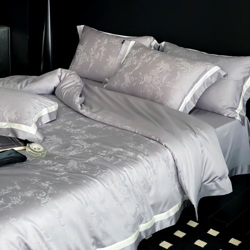 天丝棉提花夏凉被四件套