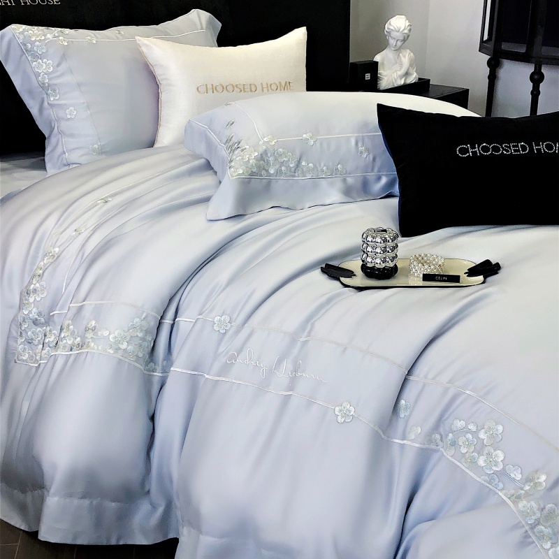 轻奢莱赛尔天丝四件套