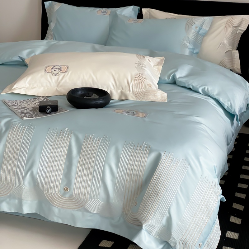 100S高奢简约匹马棉四件套