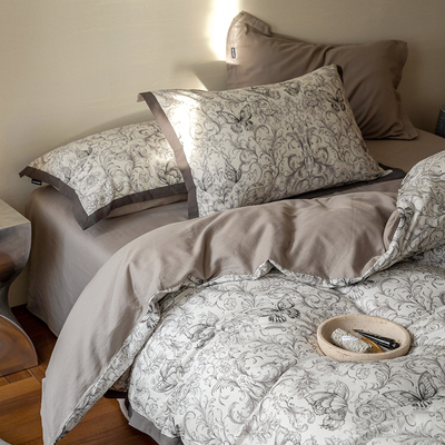 A类全棉双层纱高级感透气套件