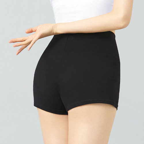 高腰练功裤显瘦舞蹈短裤