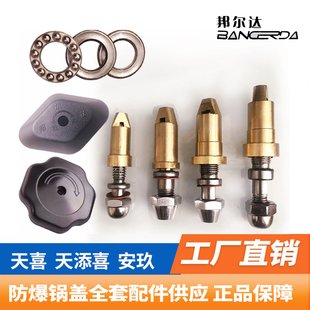 天添喜旭东邦尔达松紧扭铜杆轴承压力锅锅盖零部件高压锅配件原装
