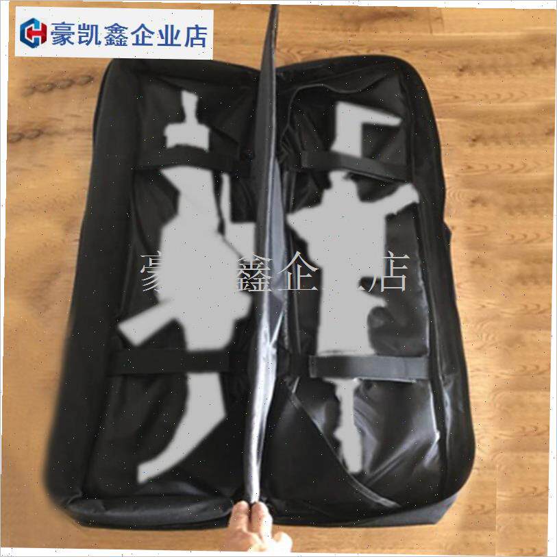鱼竿包钓鱼包g鱼杆包战术软弹枪包锦明M416短剑AK大.容量双肩收.