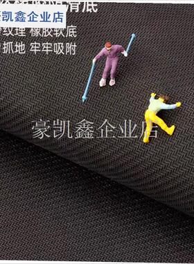 2025新款红色节日吸水垫防滑浴室地板垫硅P藻泥浴室门速干门垫.