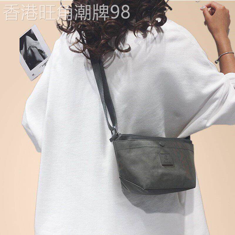 新加坡Like best 轻奢女包2025新款潮斜挎单肩纯色休闲轻便帆布包