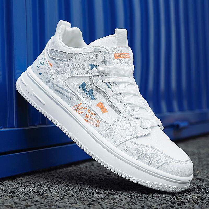 男士潮流板鞋男鞋秋冬季百搭男款增高运动休闲鞋透气潮鞋小白鞋子