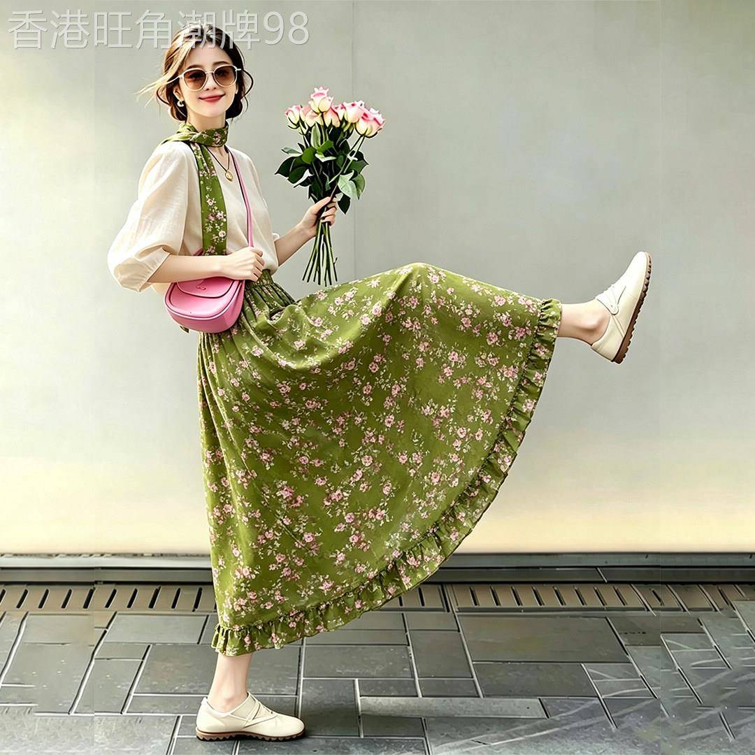 气质白色上衣半身裙子两件套女2026夏季小个子高级感巨好看一整套