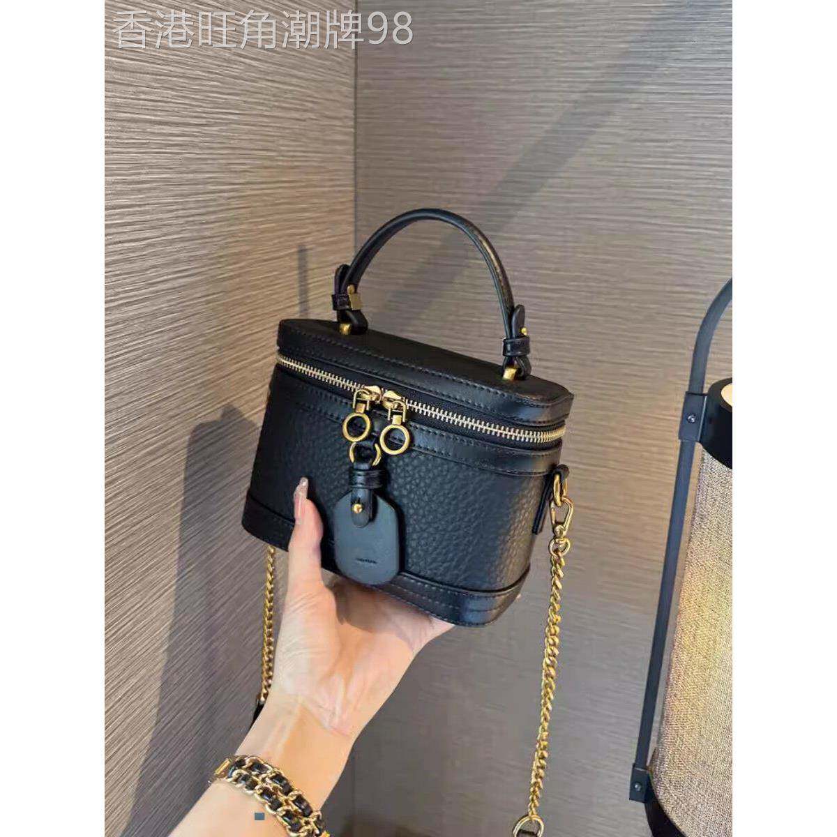 香港品牌正品盒子包包新款高级感韩版百搭小众时尚链条单肩斜跨包