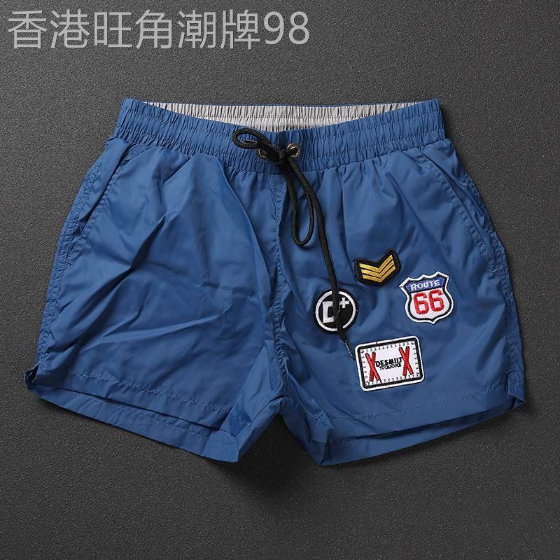 代购男士夏休闲短裤三分基础款绣标速干可下水沙滩裤宽松短裤外穿