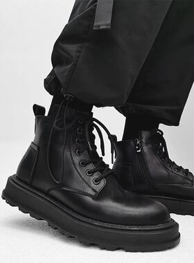 Trendsetters！绝瞭喂兄弟们！！这样的马丁靴真的帅出天际！！