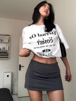 American hot girl sporty short skirt for women's summer 2026 new black half skirt, plus-size chubby girl yoga hip-hugging skirt thumbnail 7