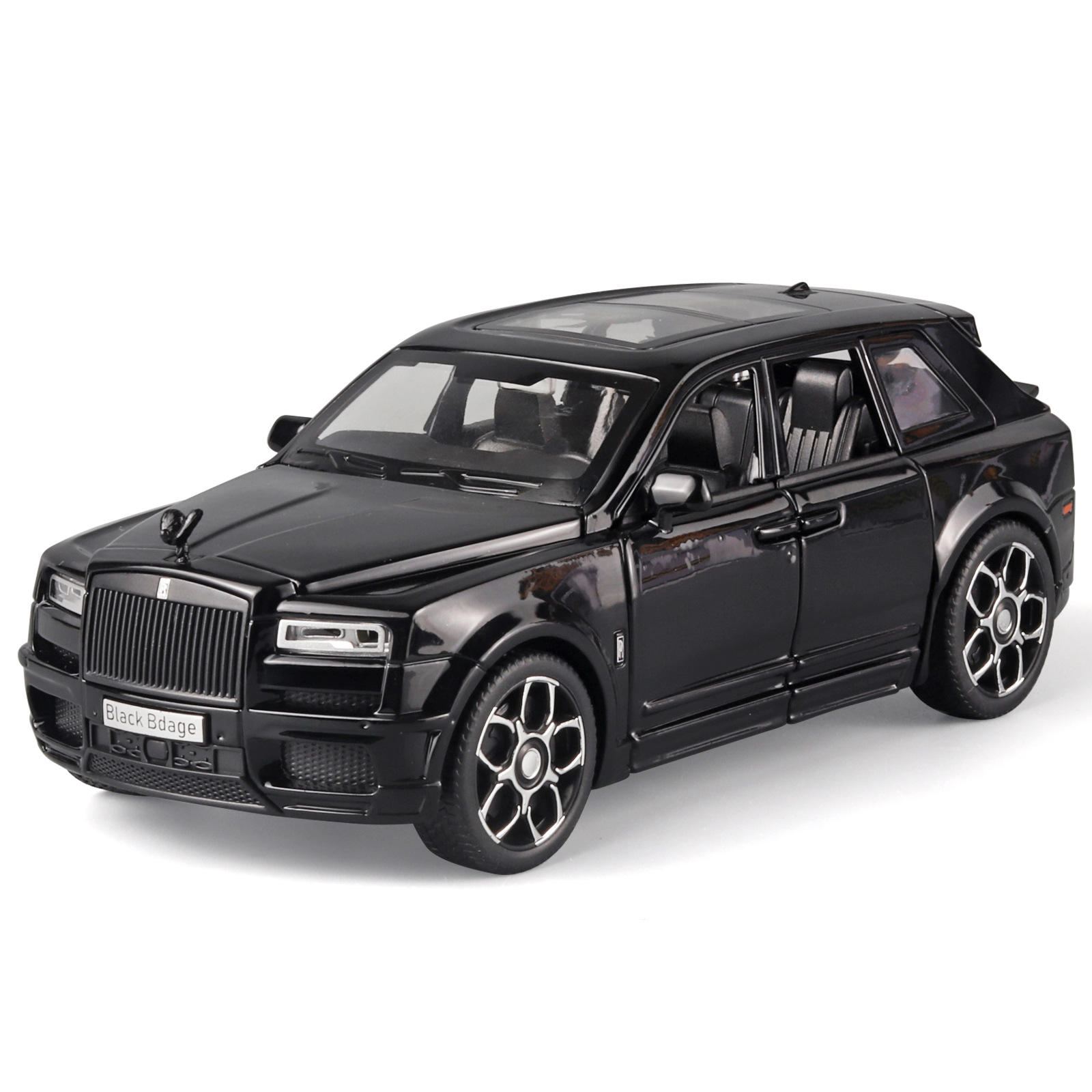 新款 1:32库里南合金车 儿童男孩玩具汽车模型摆件 澄海