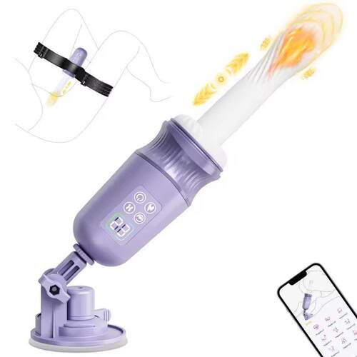APP Control Sex Machine Thrusting Dildo Vibrator for Women