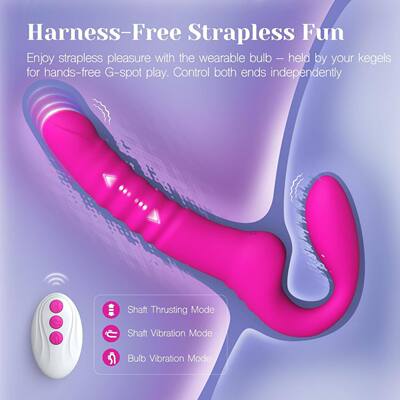 Vibrator Dildo Double Head Penis Sex Toys for Women Wireless