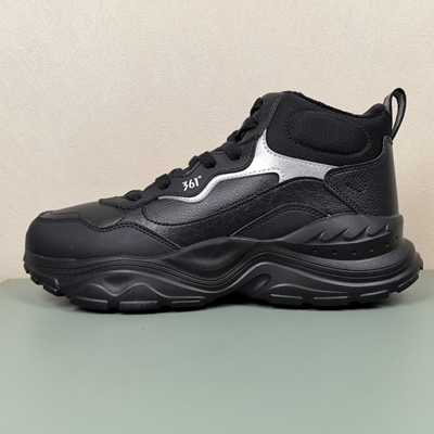 361男鞋加毛运动时尚鞋专柜正品2025冬季新款保暖加毛大棉鞋6713A