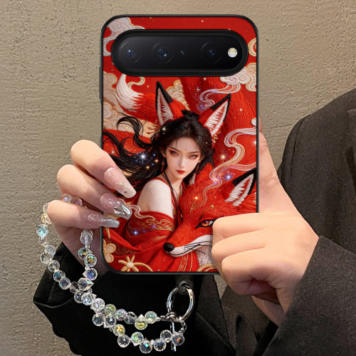 九尾狐妲己适用华为pura x view手机壳新款高级感puraxview阔直板时尚轻奢女款view国潮风防摔保护套