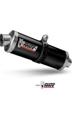 MIVV 椭圆形不锈钢消声器黑色皇家恩菲尔德 SCRAM 411 2022-2024