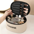 化妆包便携女2025新款 高端大容量手提旅行洗漱包桌面护肤品收纳盒