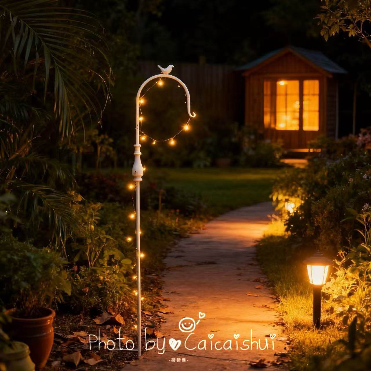 复古铁艺花园装饰地插挂钩ins牧羊钩花盆挂架吊篮牌悬挂支架庭院,鲜花速递/花卉仿真/绿植园艺,花架,淘宝优惠券,粉丝福利购,淘宝优惠卷