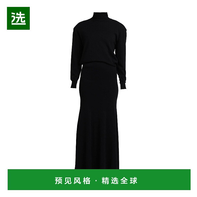 1h可退 香港直邮Saint Laurent 圣罗兰 女士 高雅连衣裙包臀裙