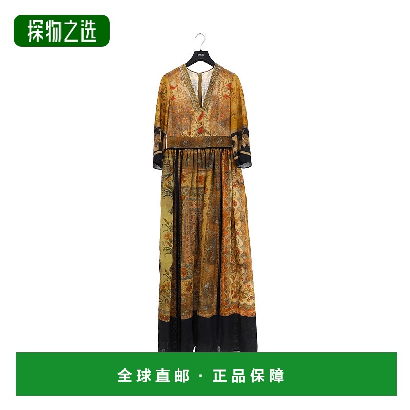 香港直邮DIOR 迪奥 女士 连衣裙 121L50A7678 beige米色 舒适时尚