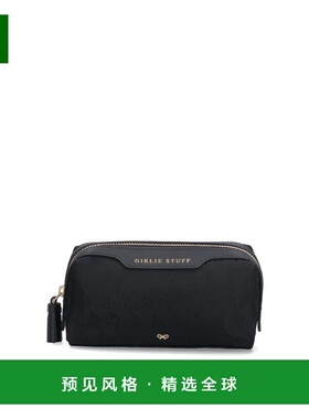 香港直邮ANYA HINDMARCH 女士手拿包 180535BLACK SS2025 黑色