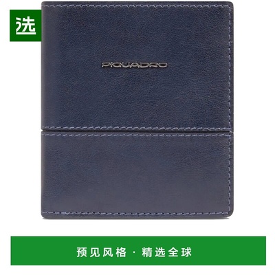 香港直邮PIQUADRO 男士钱包 PP1518W136RBLU AW2025 蓝色 PORTA C
