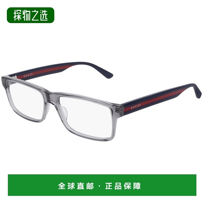 1h可退 香港直邮Gucci 古驰 男士 -eyeglasses 眼镜 GG0752O003FB