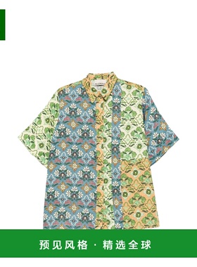 1h可退 香港直邮ALEMAIS 女士 ALI 叠接衬衫 6196T colorful花色