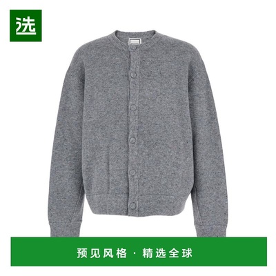 香港直邮WOOYOUNGMI 男士针织衫 W253KN06510G AW2025 灰色 长袖