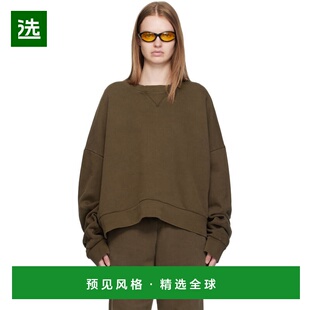 1h可退 香港直邮Entire Studios 女士 棕色 Box Crew 套头衫 ES21