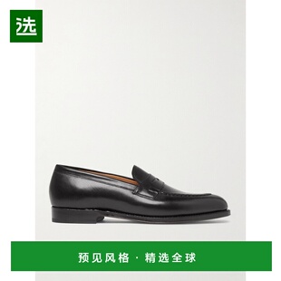 1h可退 Grenson 男士 Lloyd 皮质乐福鞋 110774BLACKCALF