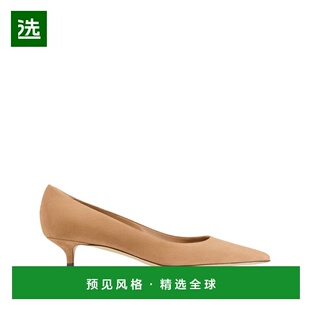 1h可退 香港直邮Jimmy Choo 周仰杰 女士 鞋跟浅褐色高跟鞋 AMELI