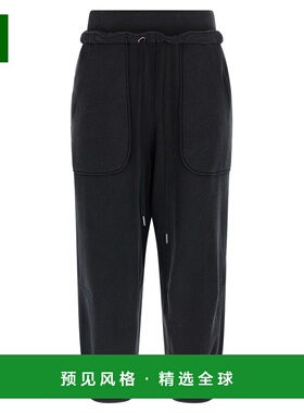 香港直邮R13 女士休闲裤 R13WK254K001ABLACK SS2026 黑色 Croppe