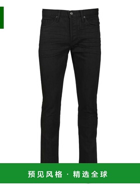 1h可退 香港直邮TOM FORD 男士牛仔裤 DPS001DMC084NAB SS2026 黑