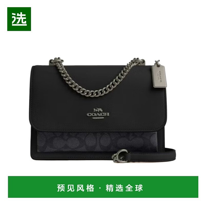 香港直邮COACH 女士单肩包 CV978QBMI5 SS2024 黑色 可调节带单肩,箱包皮具/热销女包/男包,通用款女包,淘宝优惠券,粉丝福利购,淘宝优惠卷