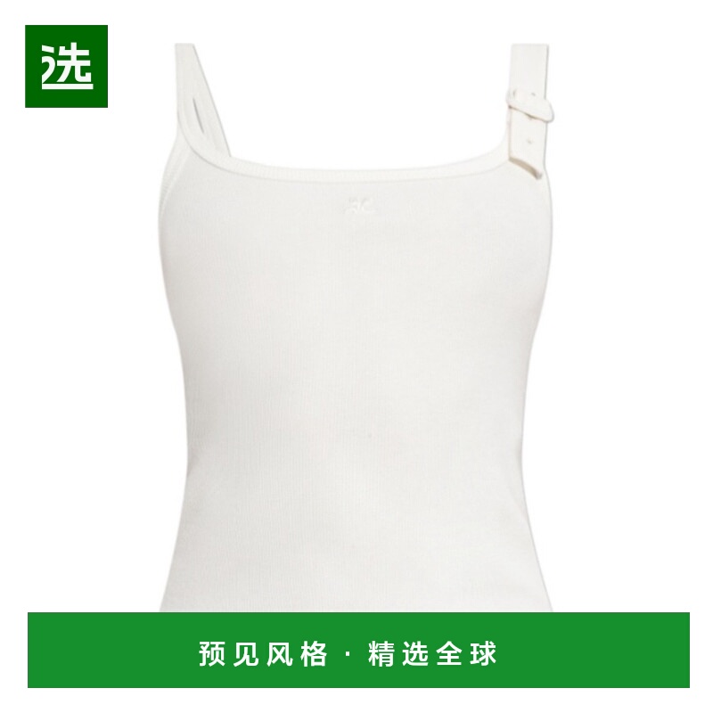 香港直邮Courreges 罗纹无袖背心 126JDE153JS0194