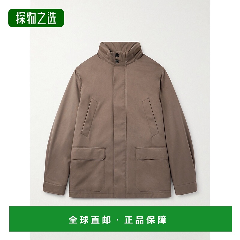 香港直邮zegna 杰尼亚 男士 Morotin 250CC Shell 连帽夹克 UGTC5