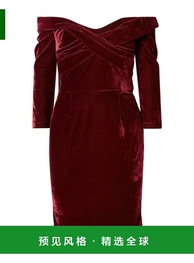 1h可退 香港直邮MARCHESA NOTTE 女士 短款连衣裙 red红色 舒适时