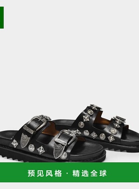 香港直邮TOGA PULLA 女士凉鞋 FTVRWJ84409005 SS2022 黑色