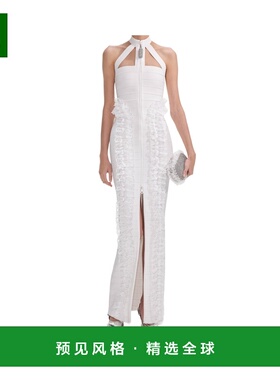 香港直邮SELF-PORTRAIT 女士连衣裙 SS25CK001XW SS2025 白色