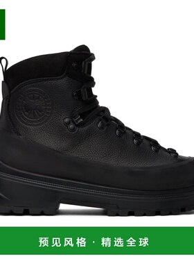 1h可退 香港直邮Canada Goose 加拿大鹅 男士 黑色 Journey 踝靴