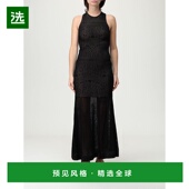 黑色 香港直邮TWIN MIDI 252TP338200006 AW2025 SET 女士连衣裙