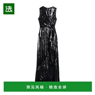 1h可退 香港直邮Elisabetta Franchi 女士 高雅连衣裙 black黑色