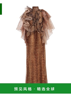 香港直邮Zimmermann Billow 真丝连衣裙长裙 4939DF252