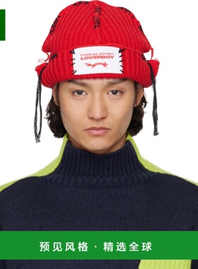 1h可退 香港直邮Charles Jeffrey Loverboy 男士 独家发售红色 Ca