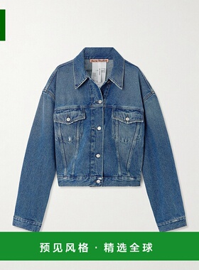 1h可退 香港直邮Acne Studios 艾克妮 女士 单排扣牛仔夹克 A9064